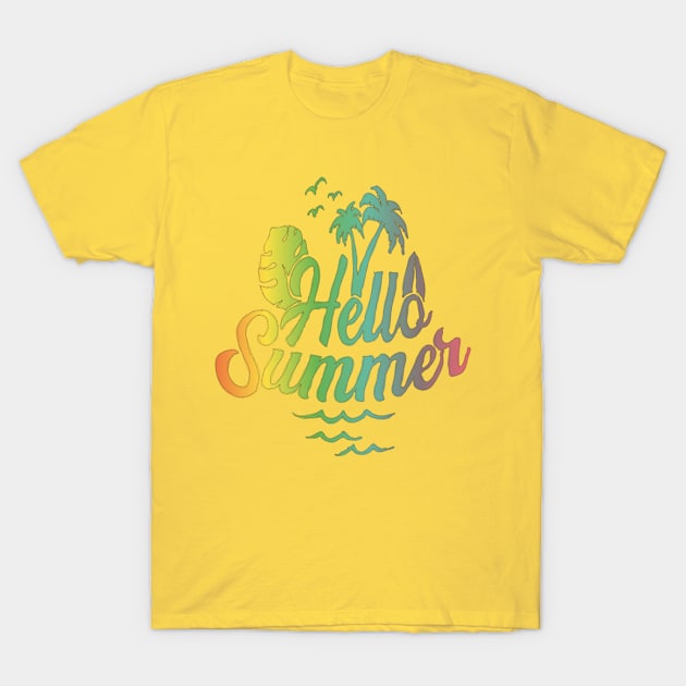 hello summer T-Shirt by big_owl